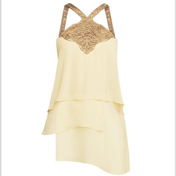 BCBGMaxAzria Beverle Soutache Tiered Top - Picture 4 of 6